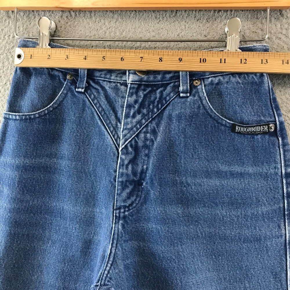 High Rise Blue Jeans - Picture 5 of 9